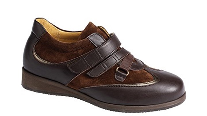 3471.1500 Piedro Womens Dress Shoes Brown Leather & Nubuck Velcro.jpg