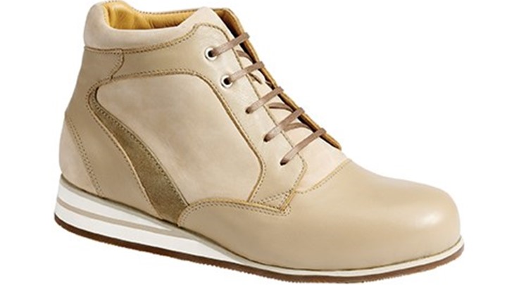 3660.1600 Piedro Womens Casual Boots Taupe Combination Lace.jpg
