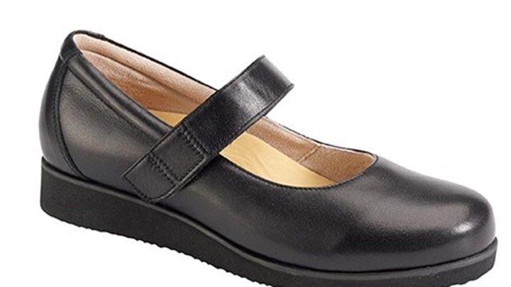 3370.9800 Piedro Ladies Diabetic Shoes Black Velcro.jpg