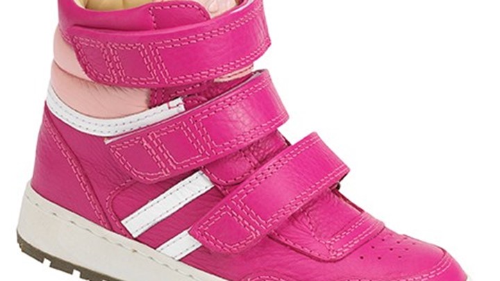 2133.0126 Piedro Hi Tops Sports Fuchsia Pink White Leather Velcro.jpg