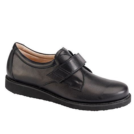 3315.9800 Piedro Mens Diabetic Shoes Black Leather Velcro.jpg