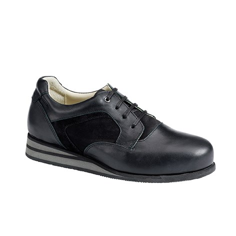 3650.9800 Piedro Womens Casual Shoes Black Combination Lace.jpg