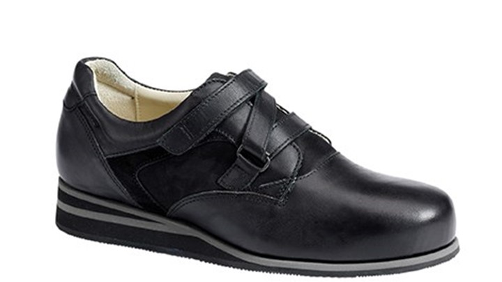 3651.9800 Piedro Womens Casual Shoes Black Combination Velcro.jpg