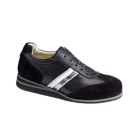 3610.9836 Piedro Womens Sports Shoes Black Combination Lace.jpg