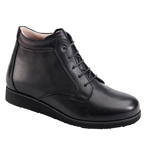 3340.9800 Piedro Ladies Diabetic Boots Black Lace.jpg