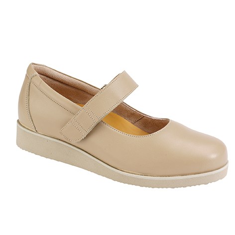 3370.1600 Piedro Laides Diabetic Shoes Taupe Velcro.jpg