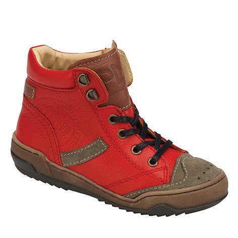2008.6536 Piedro Casuals Red Leather & Nubuck Lace.jpg