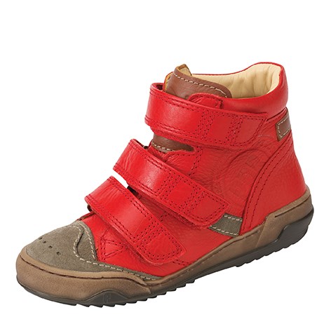 2018.6536 Casuals Piedro Red Leather & Nubuck Velcro.jpg