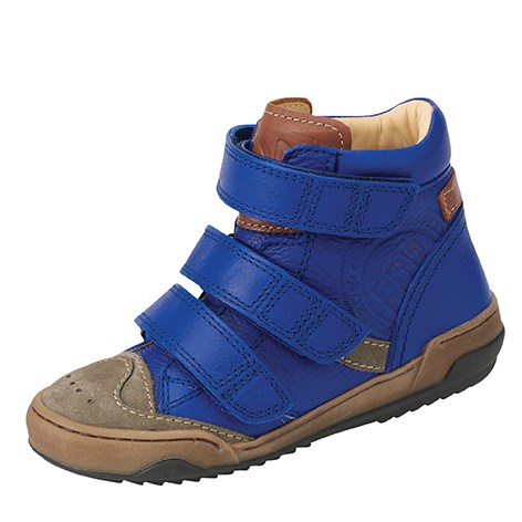 2018.5736 Piedro Casuals Blue Leather & Nubuck Velcro.jpg