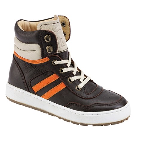 2123.1536 Piedro Hi Tops Sports Brown, Orange & Cream, Leather, Lace.jpg