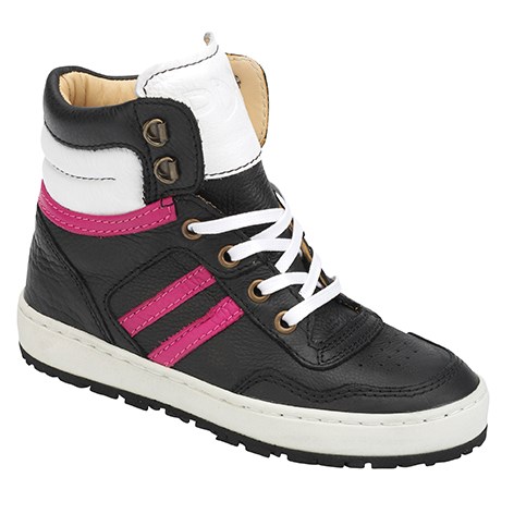 2123.9826 Piedro Hi Tops Sports Black White Fuchsia Combo Lace.jpg